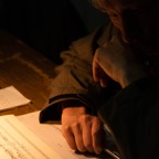 Willem Boogman during a rehearsal